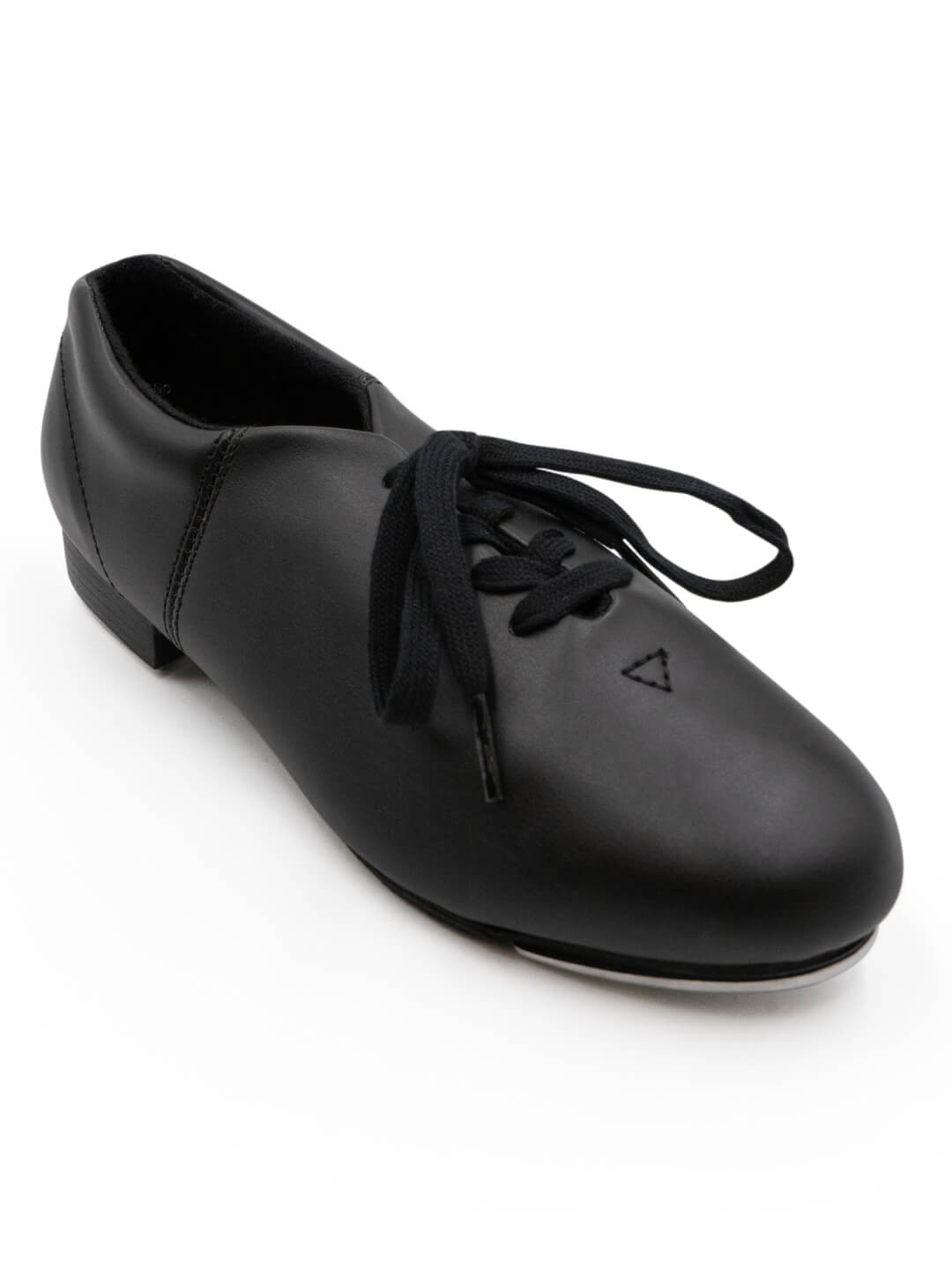 Fluid tap shoe with a sleek design and durable sole - black